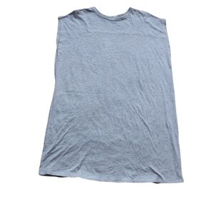 Eileen Fisher Organic Cotton Short Dress M Gray – Like New